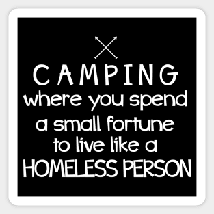 Camping Sticker